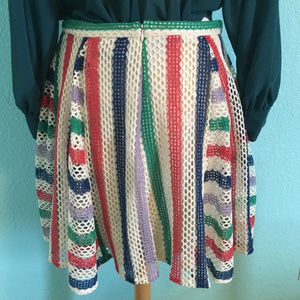 Anthropologie Skirts - Anthropologie | Eva Franco Striped Crochet Skirt Anthropologie Skirts - Anthropologie | Eva Franco Striped Crochet Skirt